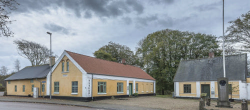 Hoven Sogns Landsbymuseum fra Skyfish-arkivet